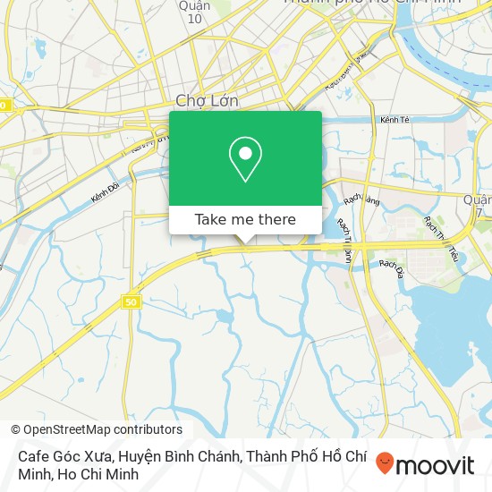 Cafe Góc Xưa, Huyện Bình Chánh, Thành Phố Hồ Chí Minh map