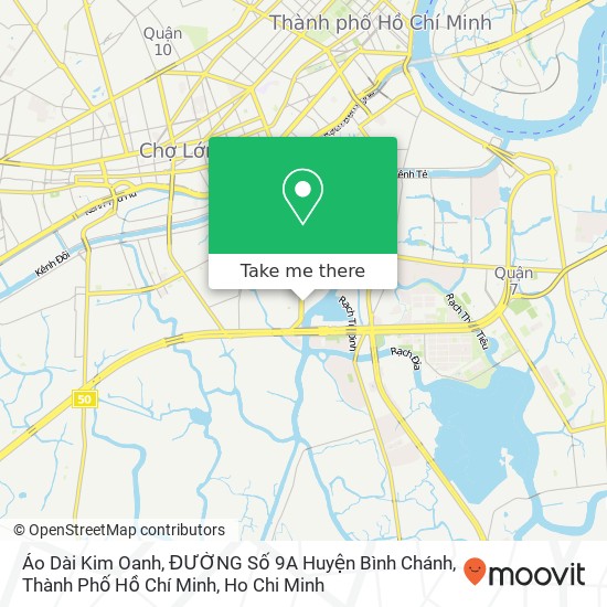 Áo Dài Kim Oanh, ĐƯỜNG Số 9A Huyện Bình Chánh, Thành Phố Hồ Chí Minh map