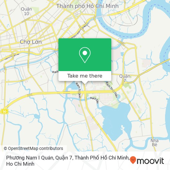 Phương Nam I Quán, Quận 7, Thành Phố Hồ Chí Minh map