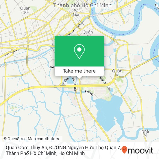 Quán Cơm Thúy An, ĐƯỜNG Nguyễn Hữu Thọ Quận 7, Thành Phố Hồ Chí Minh map