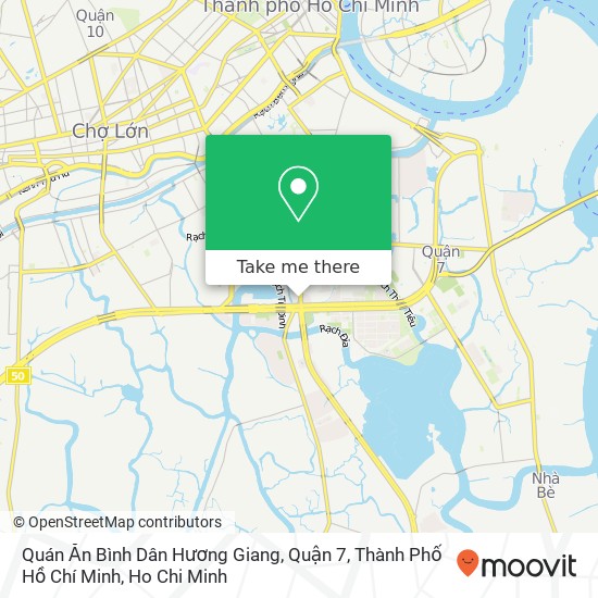 Quán Ăn Bình Dân Hương Giang, Quận 7, Thành Phố Hồ Chí Minh map