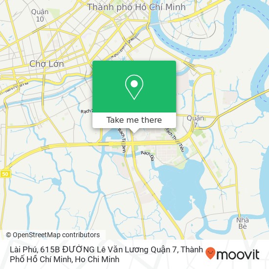 Lài Phú, 615B ĐƯỜNG Lê Văn Lương Quận 7, Thành Phố Hồ Chí Minh map
