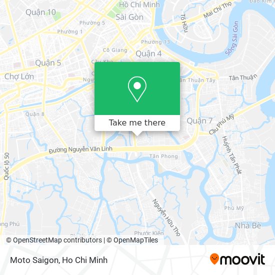 Moto Saigon map