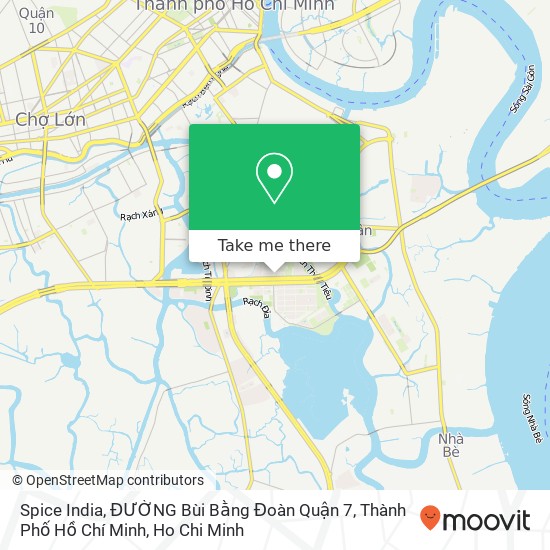 Spice India, ĐƯỜNG Bùi Bằng Đoàn Quận 7, Thành Phố Hồ Chí Minh map