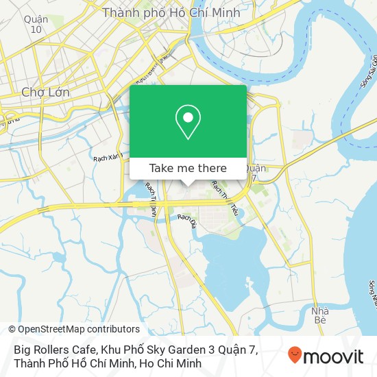 Big Rollers Cafe, Khu Phố Sky Garden 3 Quận 7, Thành Phố Hồ Chí Minh map