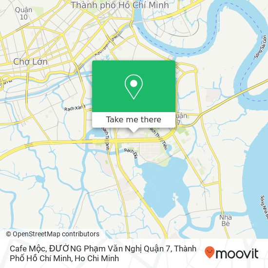 Cafe Mộc, ĐƯỜNG Phạm Văn Nghị Quận 7, Thành Phố Hồ Chí Minh map