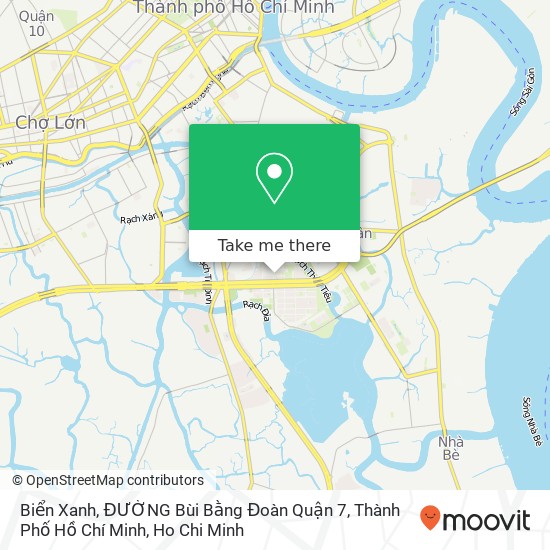 Biển Xanh, ĐƯỜNG Bùi Bằng Đoàn Quận 7, Thành Phố Hồ Chí Minh map