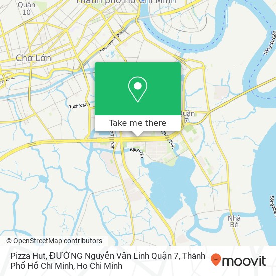 Pizza Hut, ĐƯỜNG Nguyễn Văn Linh Quận 7, Thành Phố Hồ Chí Minh map