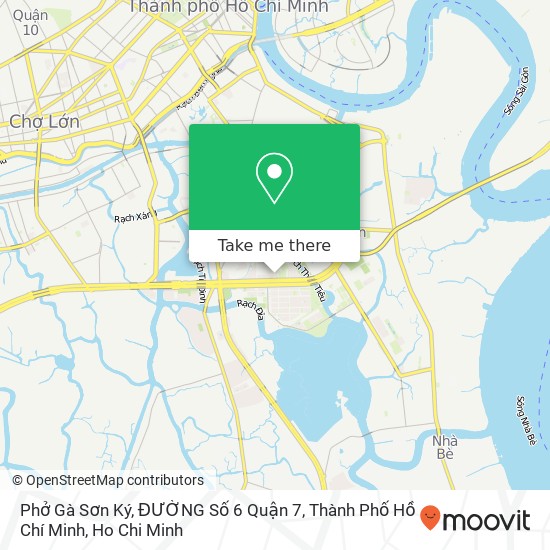 Phở Gà Sơn Ký, ĐƯỜNG Số 6 Quận 7, Thành Phố Hồ Chí Minh map