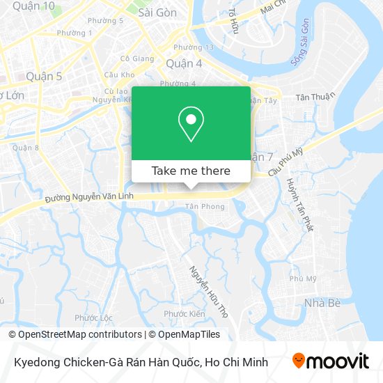 Kyedong Chicken-Gà Rán Hàn Quốc map