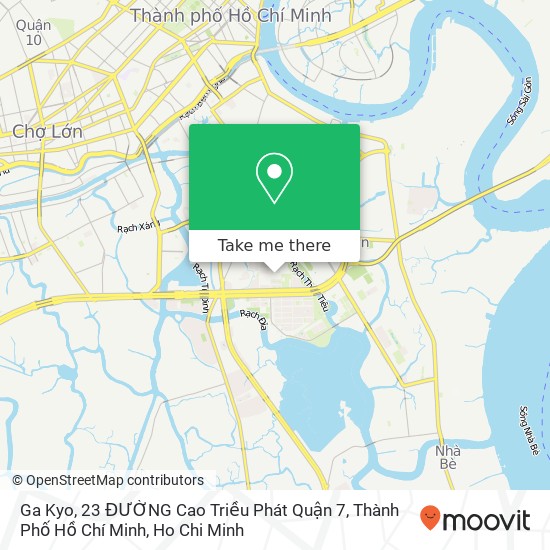 Ga Kyo, 23 ĐƯỜNG Cao Triều Phát Quận 7, Thành Phố Hồ Chí Minh map
