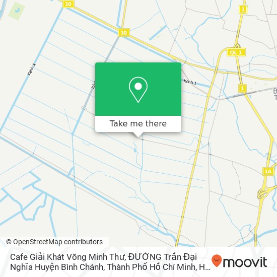 Cafe Giải Khát Võng Minh Thư, ĐƯỜNG Trần Đại Nghĩa Huyện Bình Chánh, Thành Phố Hồ Chí Minh map