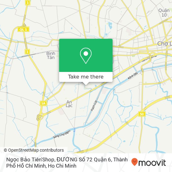 Ngọc Bảo Tiên'Shop, ĐƯỜNG Số 72 Quận 6, Thành Phố Hồ Chí Minh map