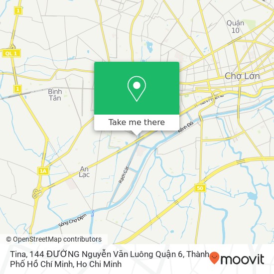 Tina, 144 ĐƯỜNG Nguyễn Văn Luông Quận 6, Thành Phố Hồ Chí Minh map