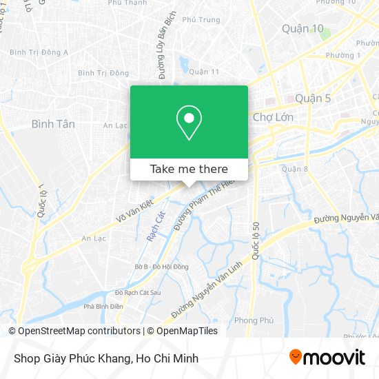 Shop Giày Phúc Khang map