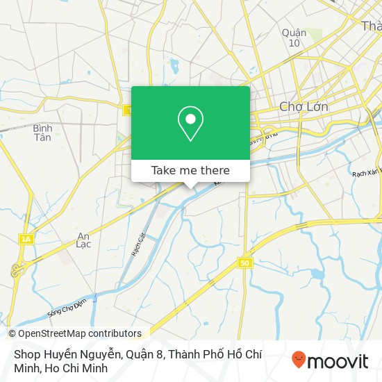 Shop Huyền Nguyễn, Quận 8, Thành Phố Hồ Chí Minh map