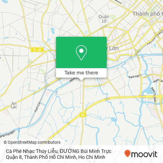 Cà Phê Nhạc Thúy Liễu, ĐƯỜNG Bùi Minh Trực Quận 8, Thành Phố Hồ Chí Minh map