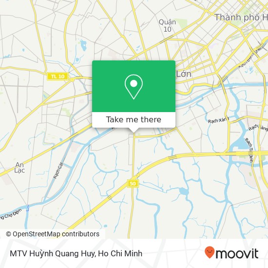 MTV Huỳnh Quang Huy map