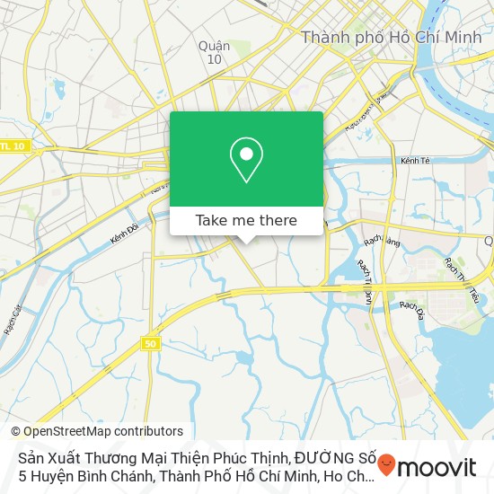 Sản Xuất Thương Mại Thiện Phúc Thịnh, ĐƯỜNG Số 5 Huyện Bình Chánh, Thành Phố Hồ Chí Minh map