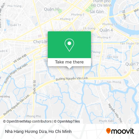 Nhà Hàng Hương Dừa map