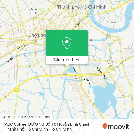 ABC Coffee, ĐƯỜNG Số 10 Huyện Bình Chánh, Thành Phố Hồ Chí Minh map