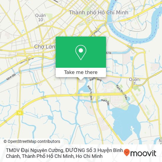 TMDV Đại Nguyên Cường, ĐƯỜNG Số 3 Huyện Bình Chánh, Thành Phố Hồ Chí Minh map