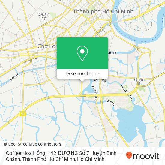 Coffee Hoa Hồng, 142 ĐƯỜNG Số 7 Huyện Bình Chánh, Thành Phố Hồ Chí Minh map
