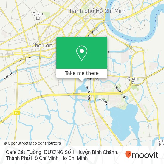 Cafe Cát Tường, ĐƯỜNG Số 1 Huyện Bình Chánh, Thành Phố Hồ Chí Minh map