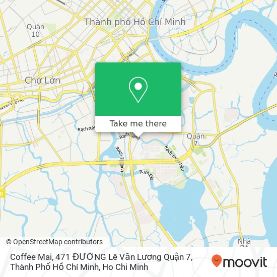 Coffee Mai, 471 ĐƯỜNG Lê Văn Lương Quận 7, Thành Phố Hồ Chí Minh map