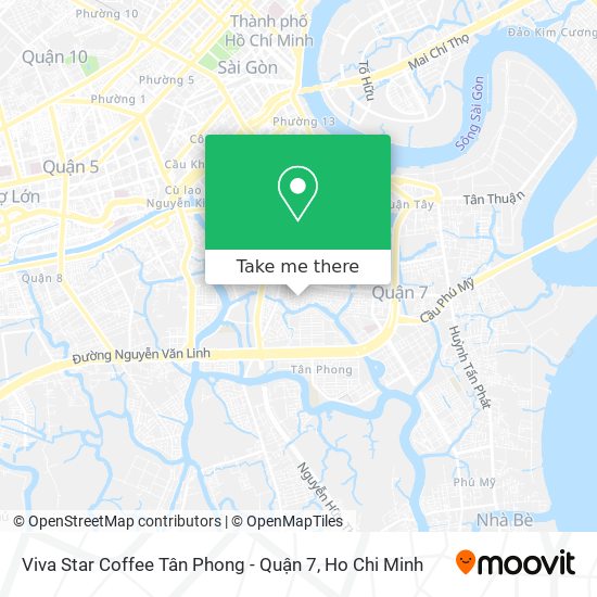 Viva Star Coffee Tân Phong - Quận 7 map