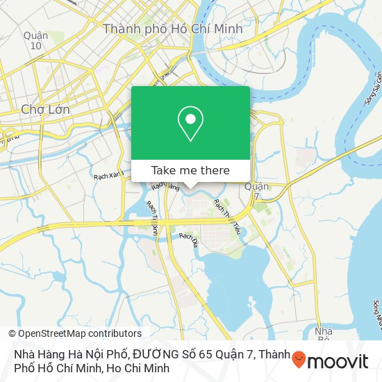 Nhà Hàng Hà Nội Phố, ĐƯỜNG Số 65 Quận 7, Thành Phố Hồ Chí Minh map
