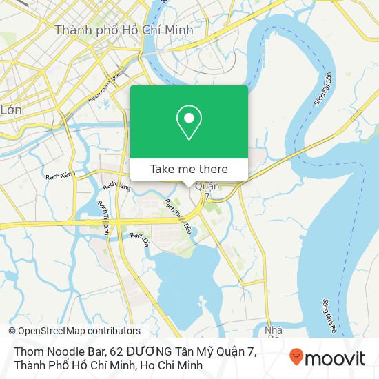 Thom Noodle Bar, 62 ĐƯỜNG Tân Mỹ Quận 7, Thành Phố Hồ Chí Minh map