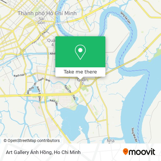 Art Gallery Ánh Hồng map