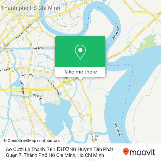 Áo Cưới Lê Thanh, 781 ĐƯỜNG Huỳnh Tấn Phát Quận 7, Thành Phố Hồ Chí Minh map