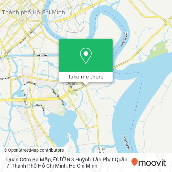 Quán Cơm Ba Mập, ĐƯỜNG Huỳnh Tấn Phát Quận 7, Thành Phố Hồ Chí Minh map