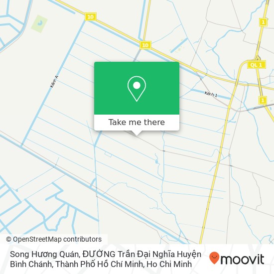 Song Hương Quán, ĐƯỜNG Trần Đại Nghĩa Huyện Bình Chánh, Thành Phố Hồ Chí Minh map