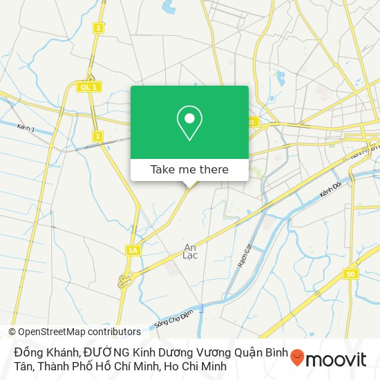 Đồng Khánh, ĐƯỜNG Kinh Dương Vương Quận Bình Tân, Thành Phố Hồ Chí Minh map