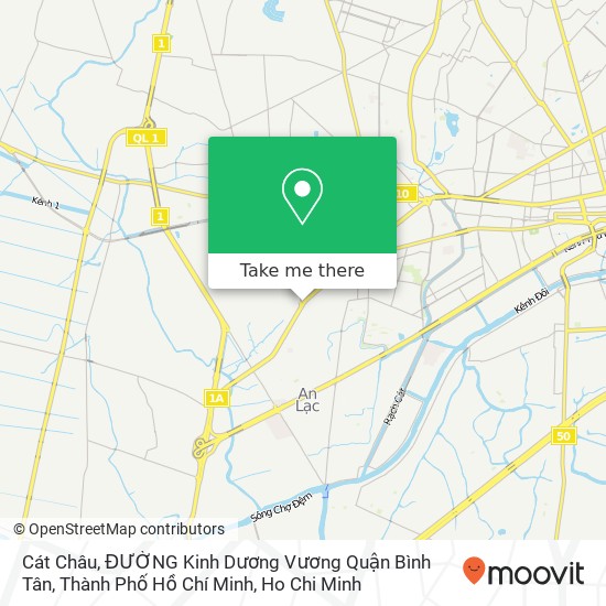 Cát Châu, ĐƯỜNG Kinh Dương Vương Quận Bình Tân, Thành Phố Hồ Chí Minh map