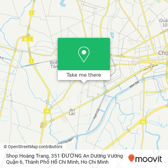 Shop Hoàng Trang, 351 ĐƯỜNG An Dương Vương Quận 6, Thành Phố Hồ Chí Minh map