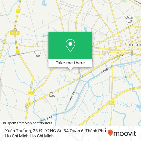 Xuân Thường, 23 ĐƯỜNG Số 34 Quận 6, Thành Phố Hồ Chí Minh map