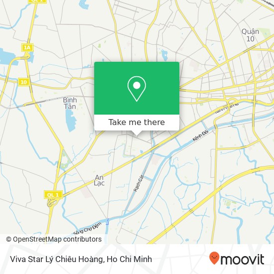 Viva Star Lý Chiêu Hoàng map