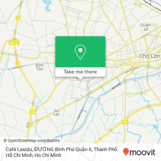 Café Lasido, ĐƯỜNG Bình Phú Quận 6, Thành Phố Hồ Chí Minh map