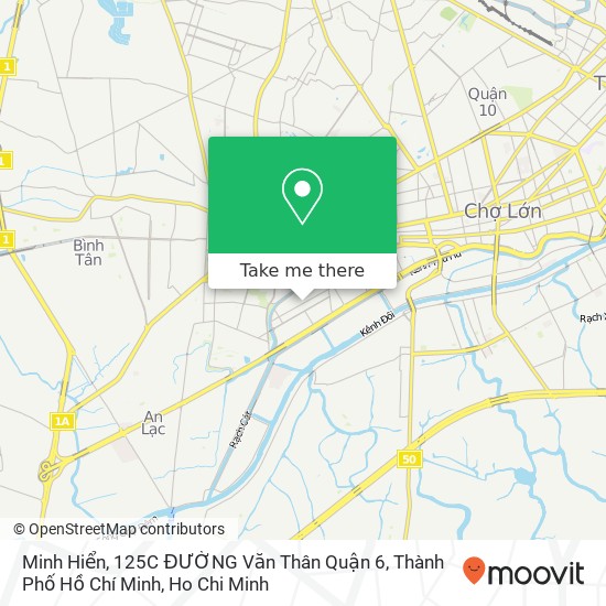 Minh Hiển, 125C ĐƯỜNG Văn Thân Quận 6, Thành Phố Hồ Chí Minh map