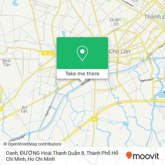 Oanh, ĐƯỜNG Hoài Thanh Quận 8, Thành Phố Hồ Chí Minh map