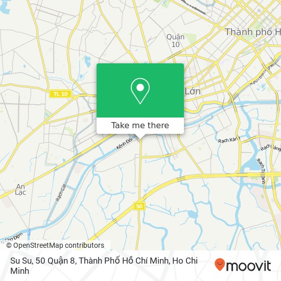 Su Su, 50 Quận 8, Thành Phố Hồ Chí Minh map