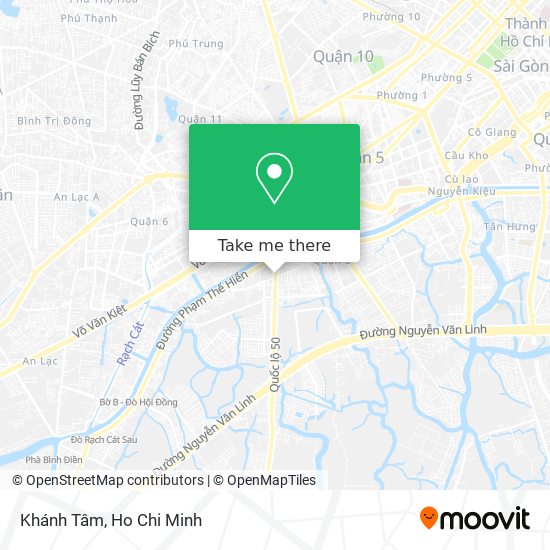 Khánh Tâm map