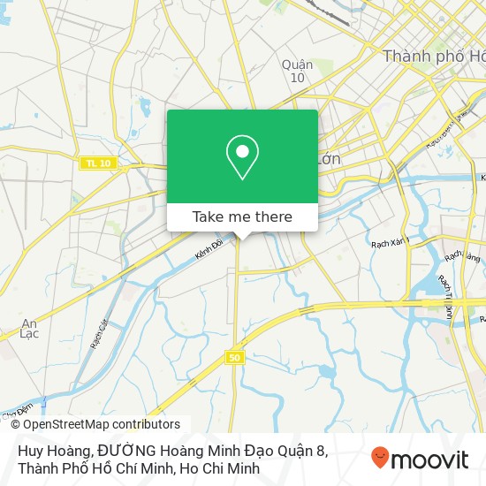 Huy Hoàng, ĐƯỜNG Hoàng Minh Đạo Quận 8, Thành Phố Hồ Chí Minh map