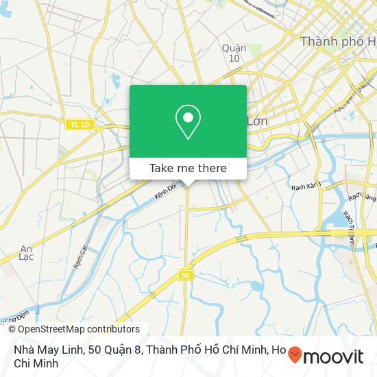 Nhà May Linh, 50 Quận 8, Thành Phố Hồ Chí Minh map