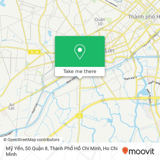 Mỹ Yến, 50 Quận 8, Thành Phố Hồ Chí Minh map