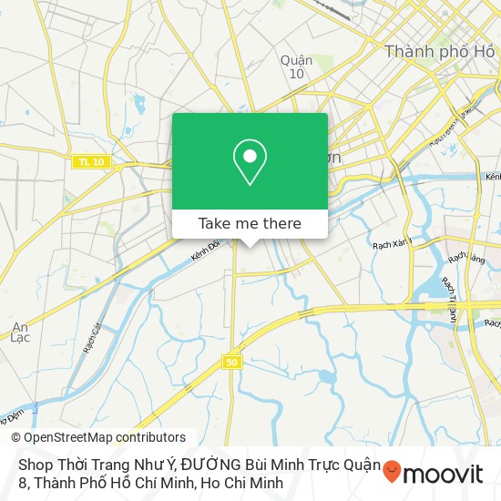 Shop Thời Trang Như Ý, ĐƯỜNG Bùi Minh Trực Quận 8, Thành Phố Hồ Chí Minh map